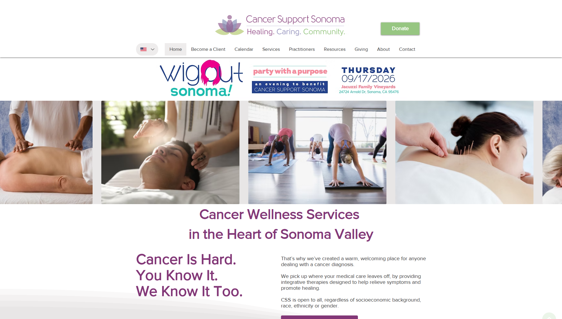 Cancer Support Sonoma screenshot
